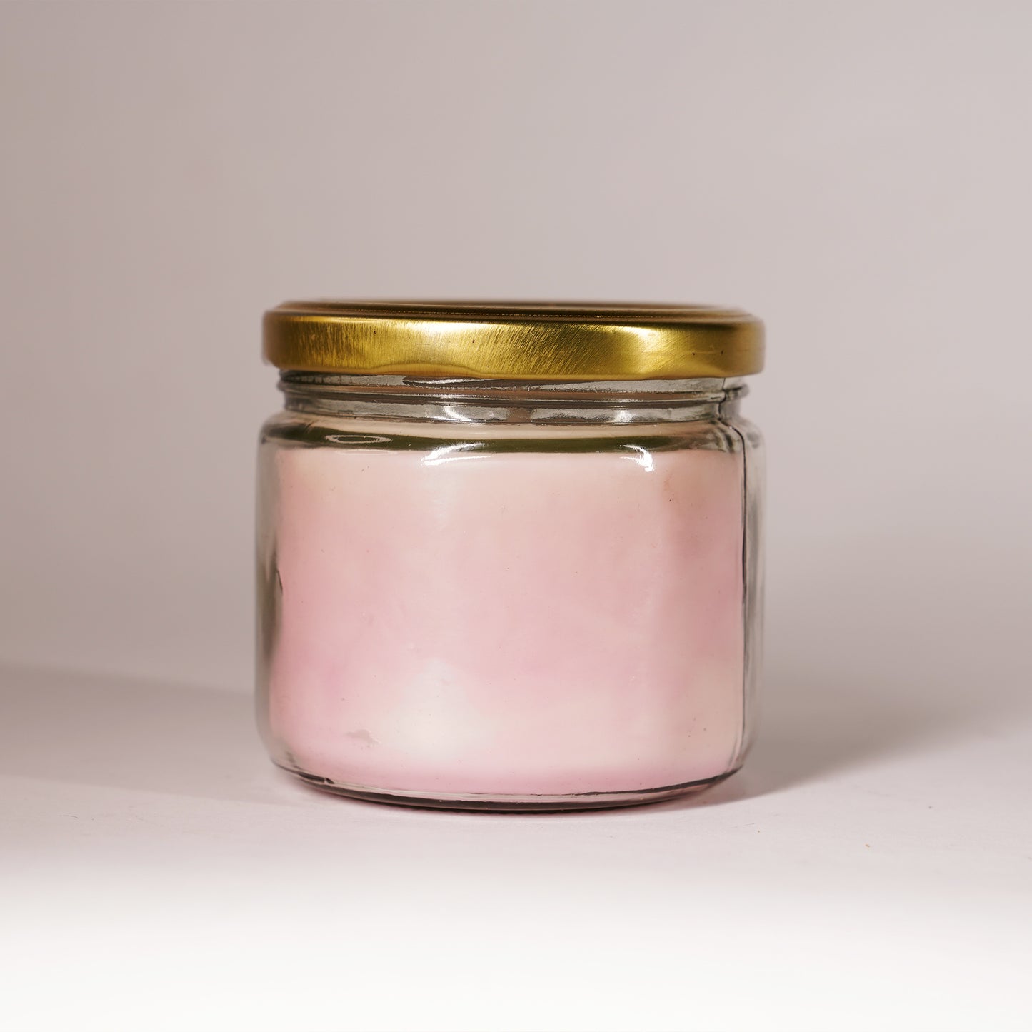 Blush Bloom – Soft Pink Jar Candle