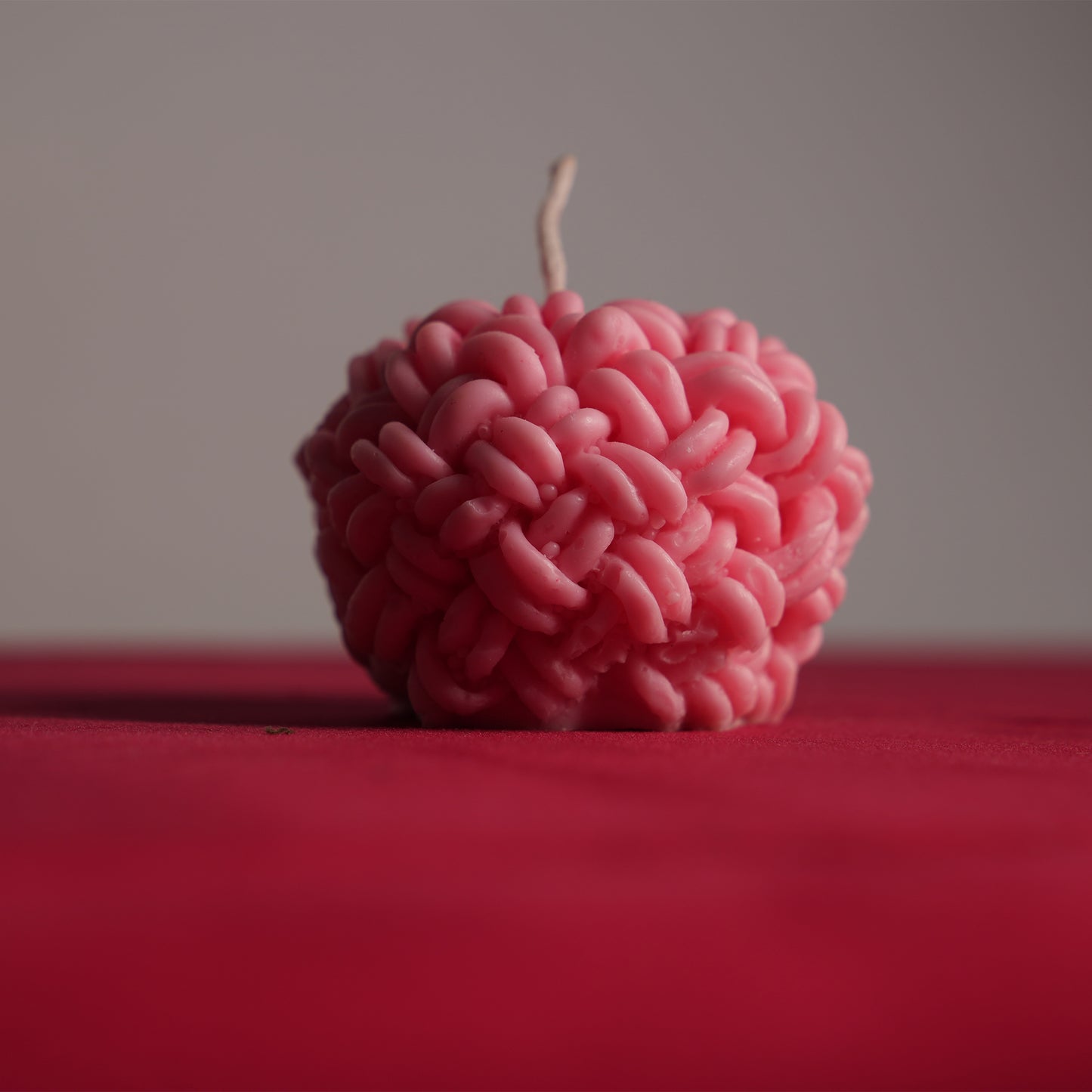 Ribbon Cube Candle – Hand-Crafted Statement Piece