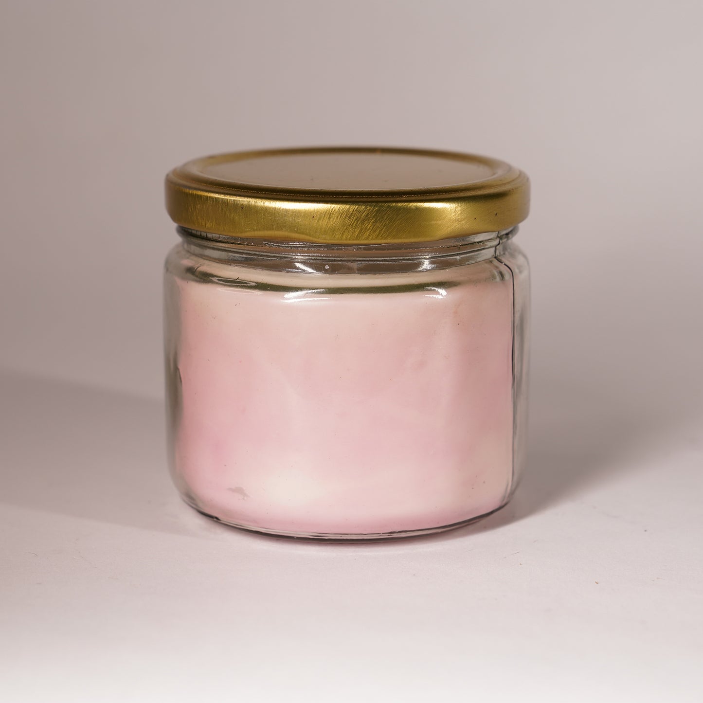 Blush Bloom – Soft Pink Jar Candle