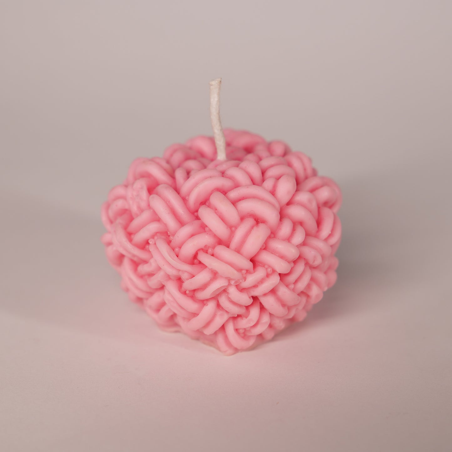 Ribbon Cube Candle – Hand-Crafted Statement Piece