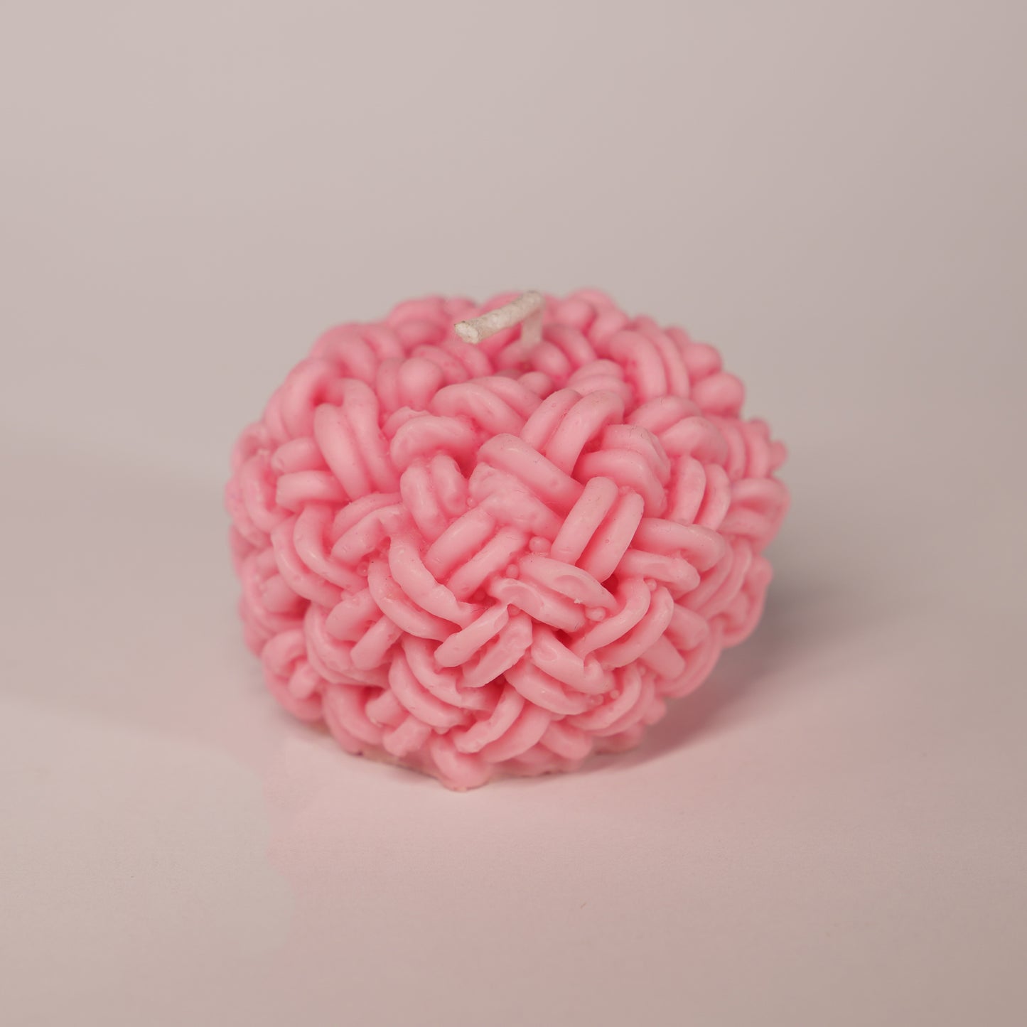 Ribbon Cube Candle – Hand-Crafted Statement Piece