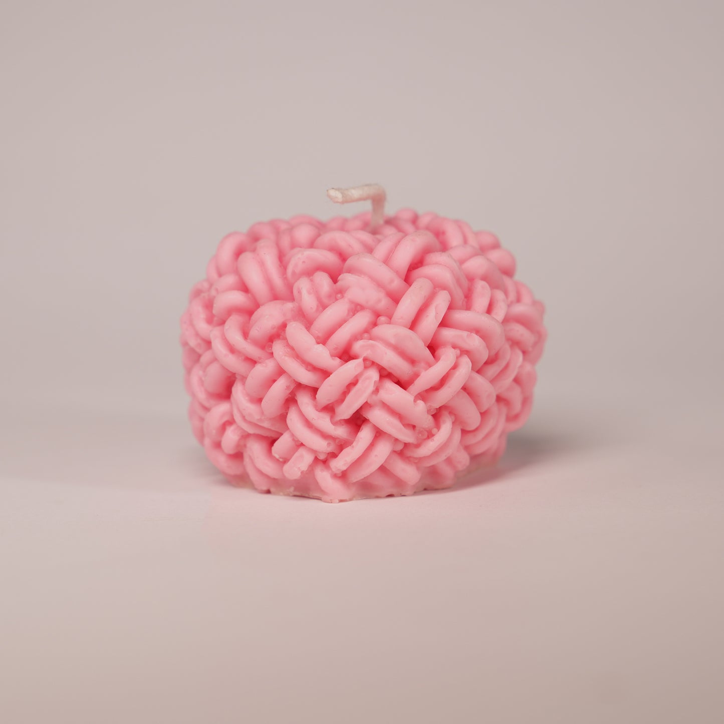 Ribbon Cube Candle – Hand-Crafted Statement Piece