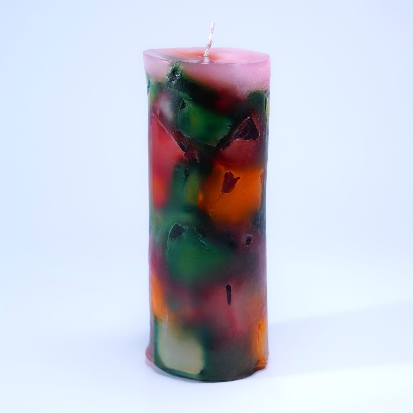 Mix Fruit Candle – Vibrant Decorative Pillar