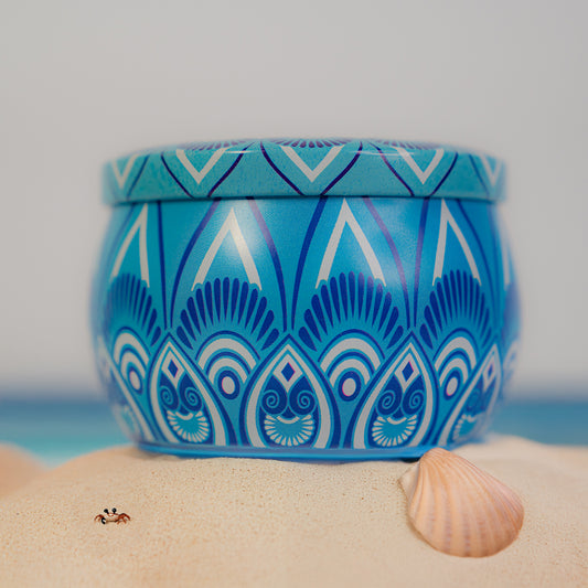 Mystery Tin Candle – Handmade & Aromatic (1 of 7 Unique Designs)