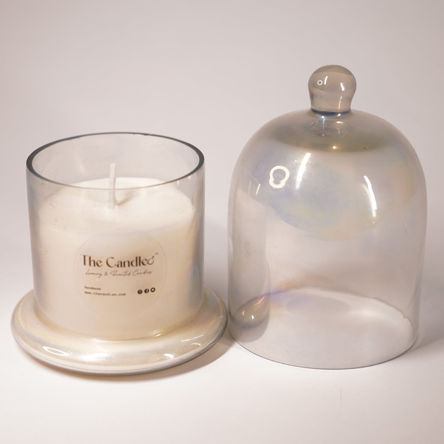 Bell Jar Candle – Luxury Scented Candle with Glass Dome