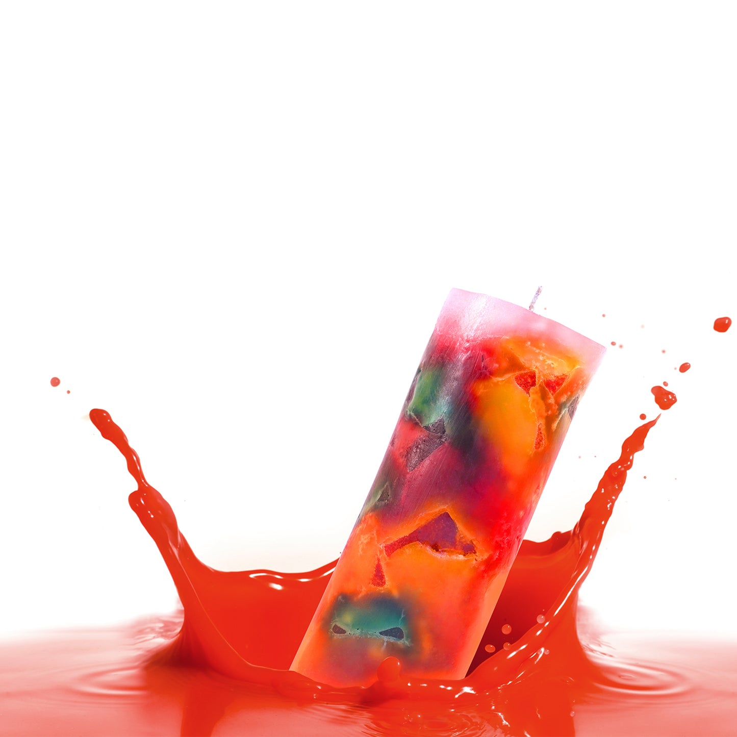 Mix Fruit Candle – Vibrant Decorative Pillar